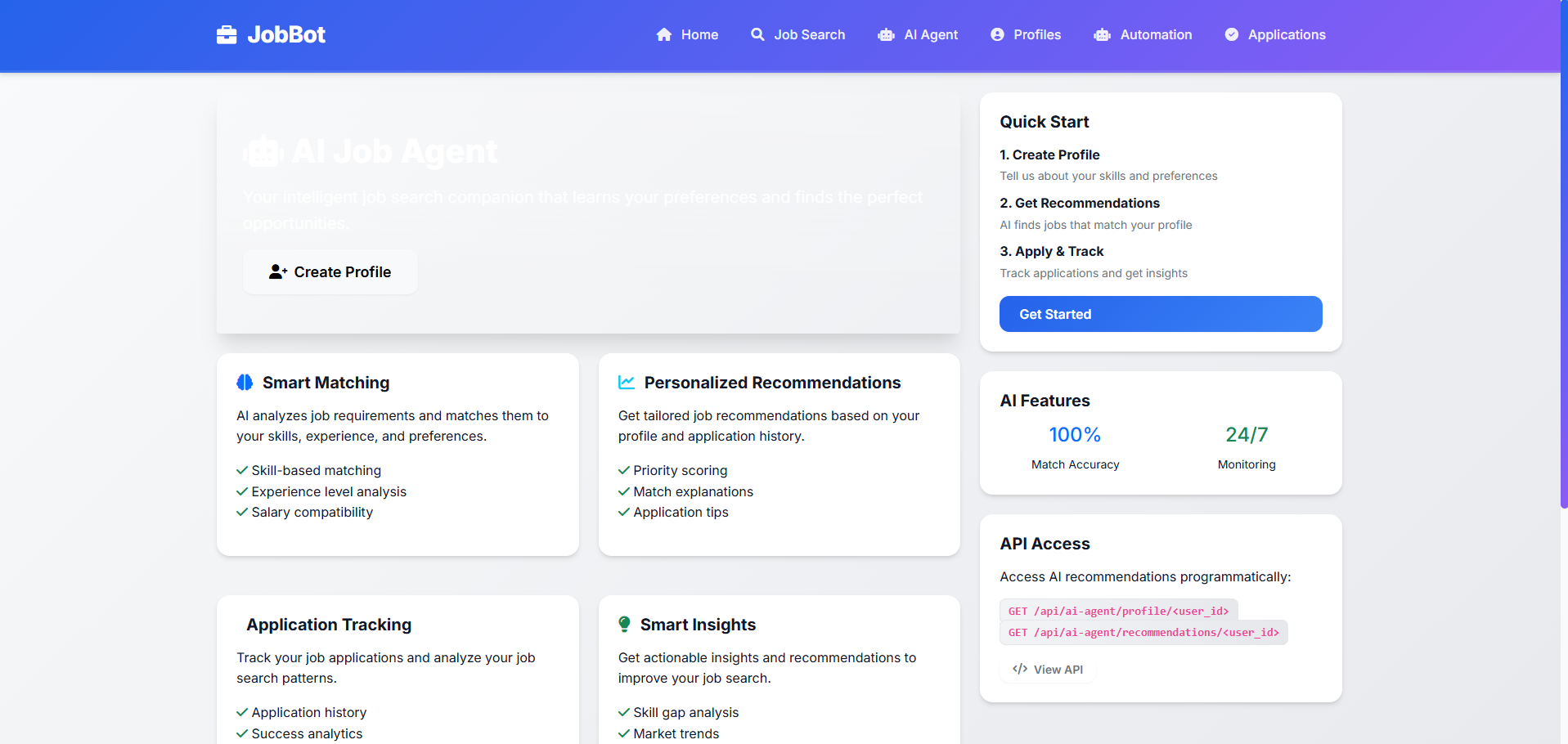 Jobot Automation Settings